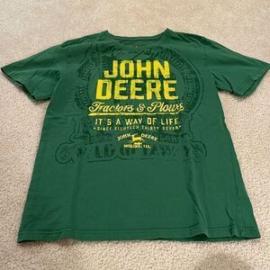 JOHN DEERE SIZE LARGE 14/16 SHIRT